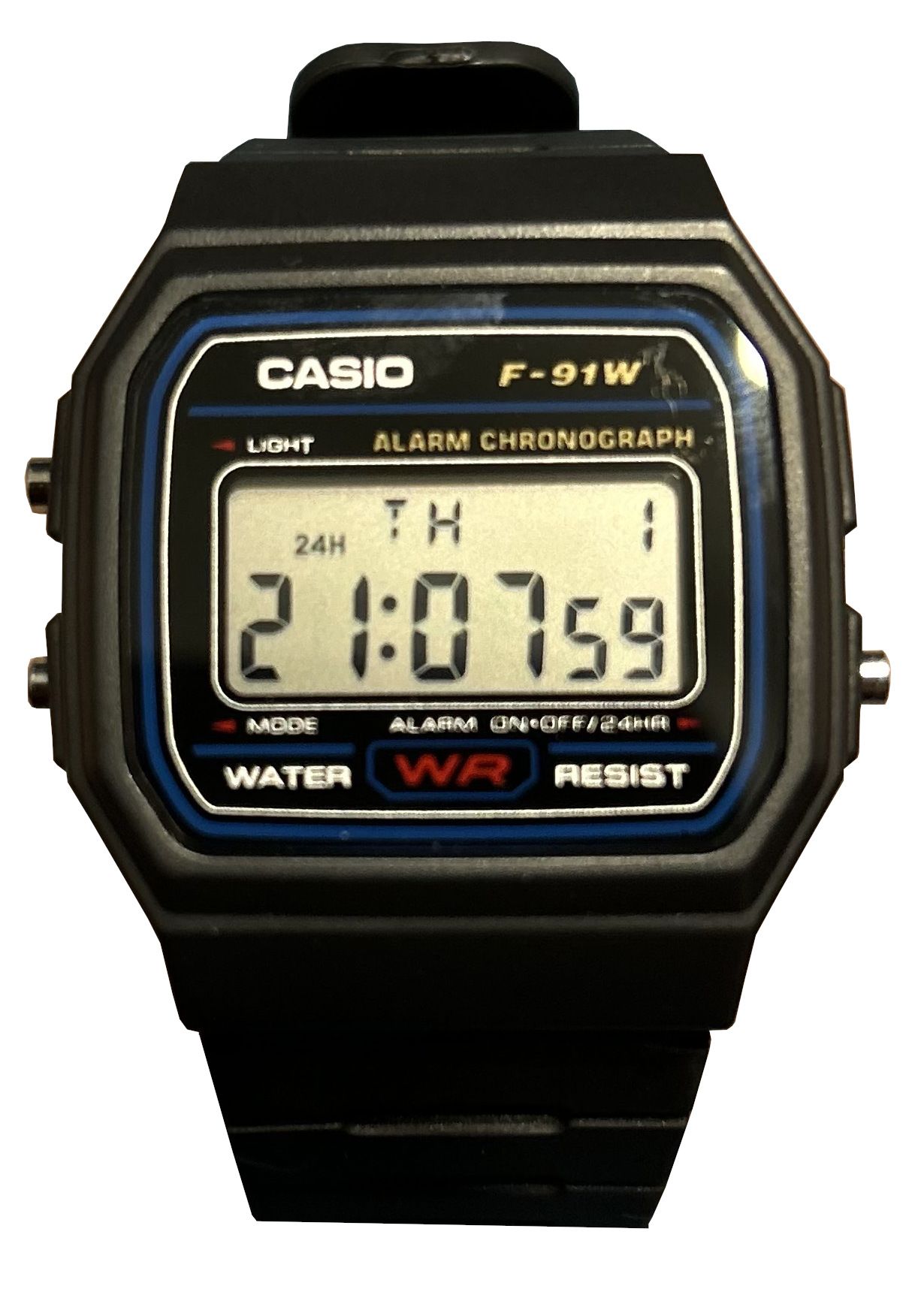 My Casio F-91W Digital Watch
