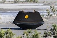 OSIRIS-REx Capsule on the ground in Utah